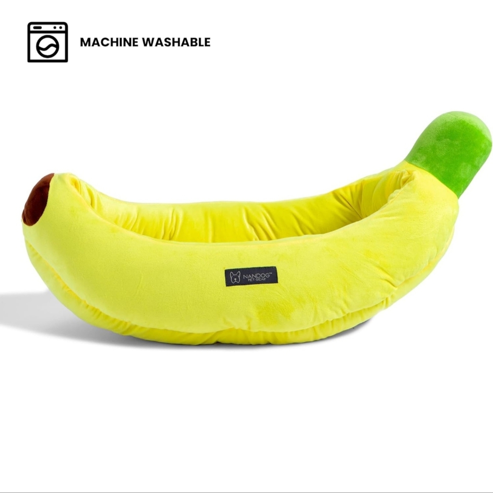 NANDOG Banana Pet Bed